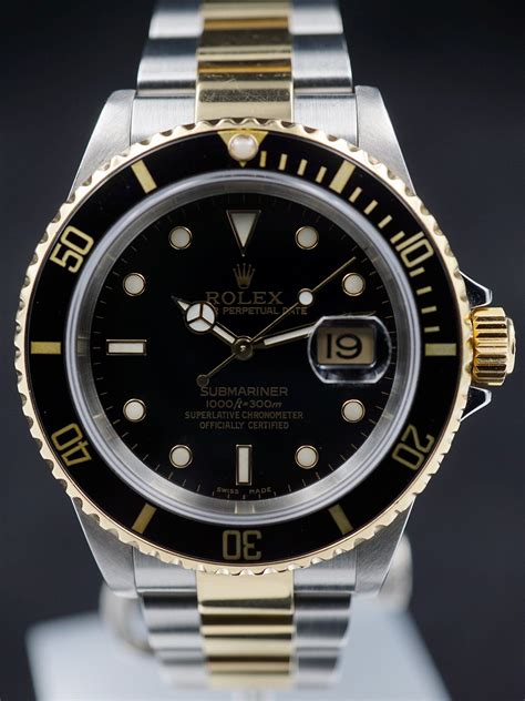 2002 rolex submariner on ebay|2002 rolex submariner two tone.